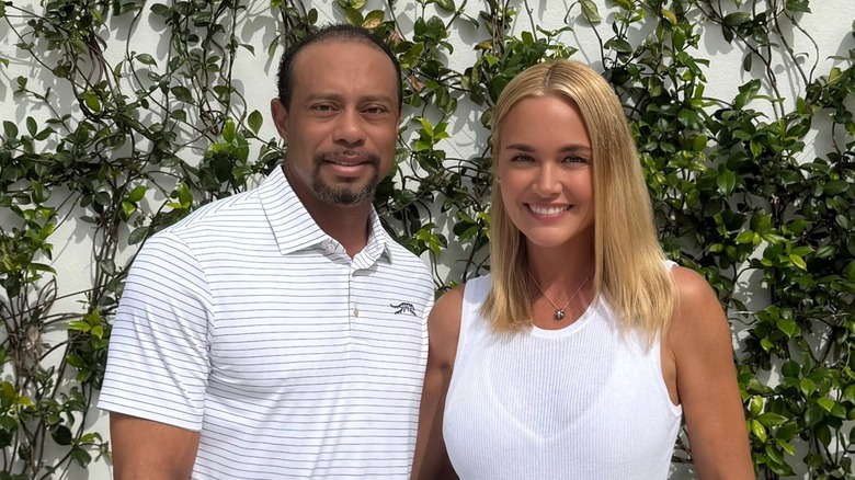 Tiger Woods with Vanessa Trump